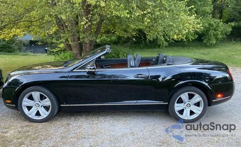 2007 Bentley Continental Gtc z USA, uszkodzony, nr VIN SCBDR33W97C045720